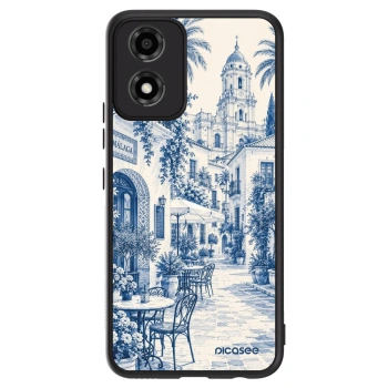 Hülle für Motorola Moto E14 - Calle Azul