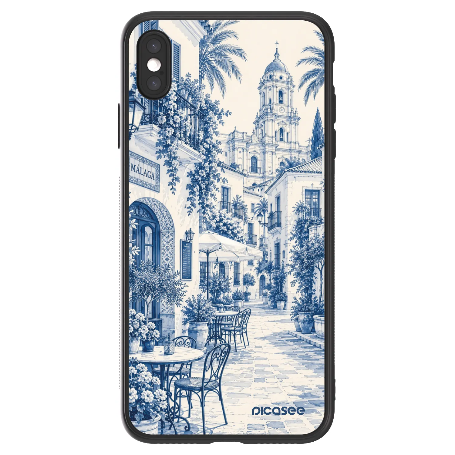 Picasee ULTIMATE CASE für Apple iPhone XS Max - Calle Azul