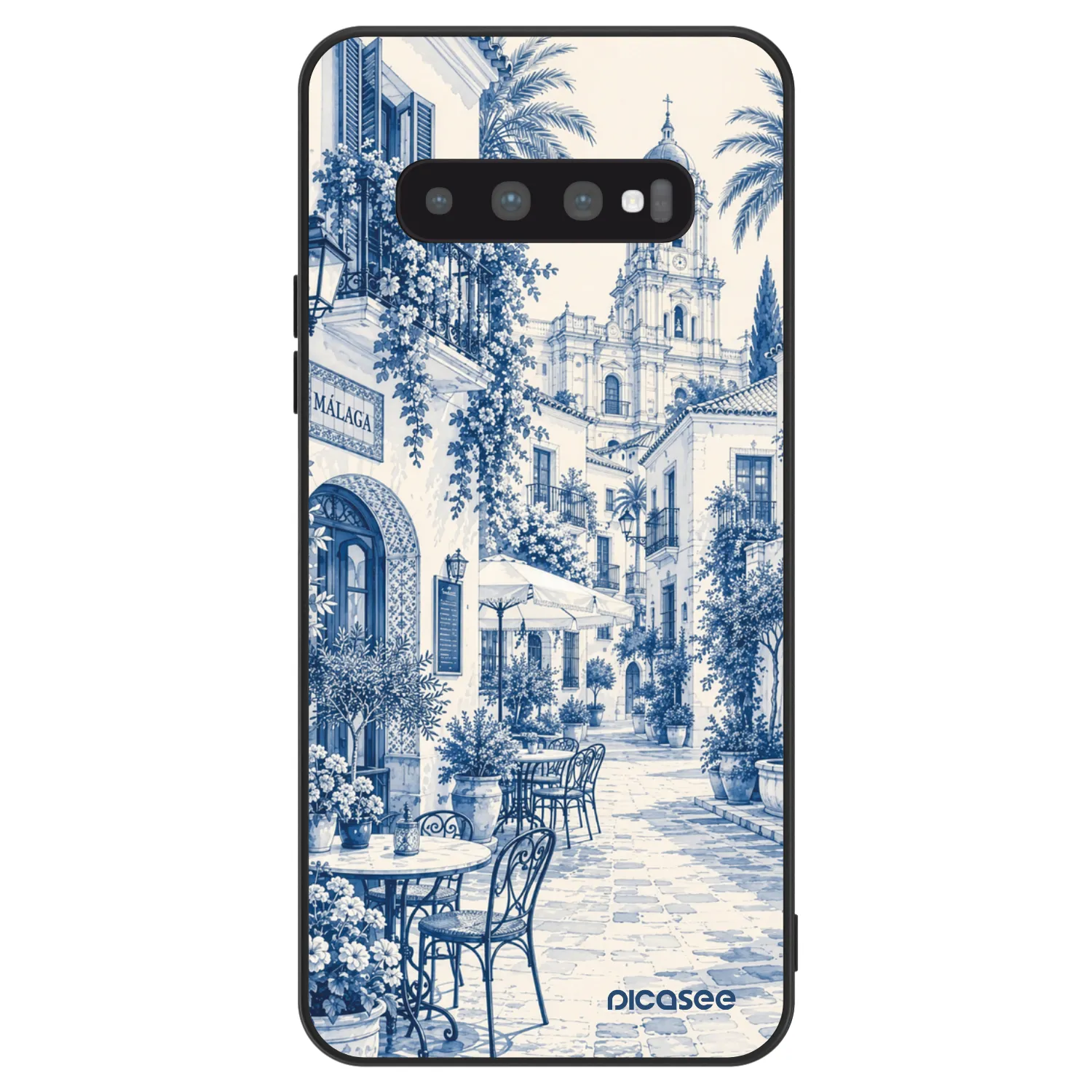 Picasee ULTIMATE CASE für Samsung Galaxy S10 G973 - Calle Azul