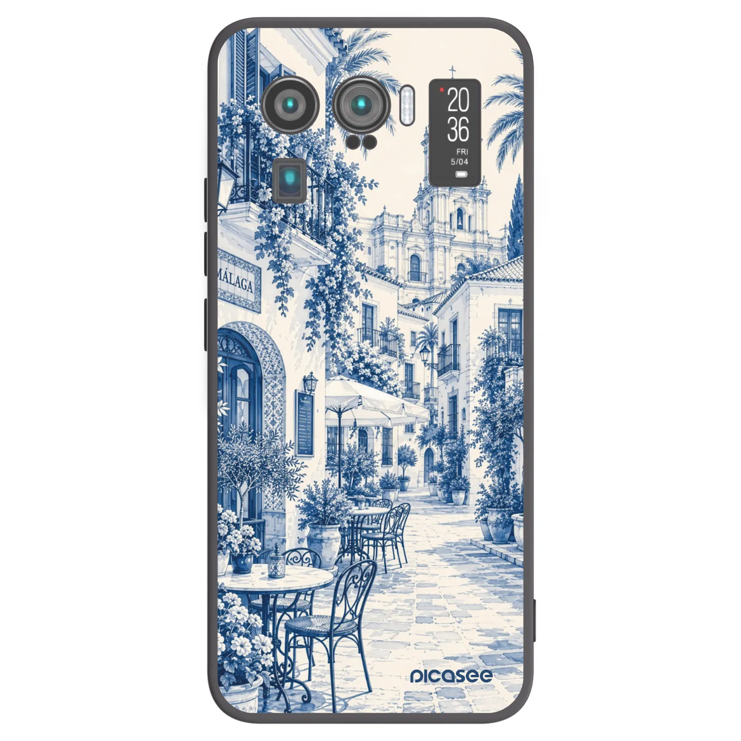 Picasee Xiaomi Mi 11 Ultra Hülle - Schwarzes Silikon - Calle Azul