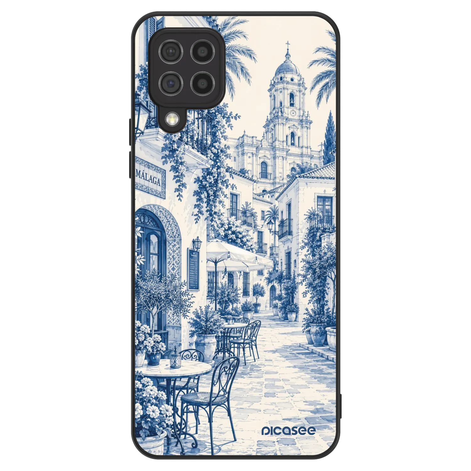 Picasee ULTIMATE CASE für Samsung Galaxy A22 A225F 4G - Calle Azul