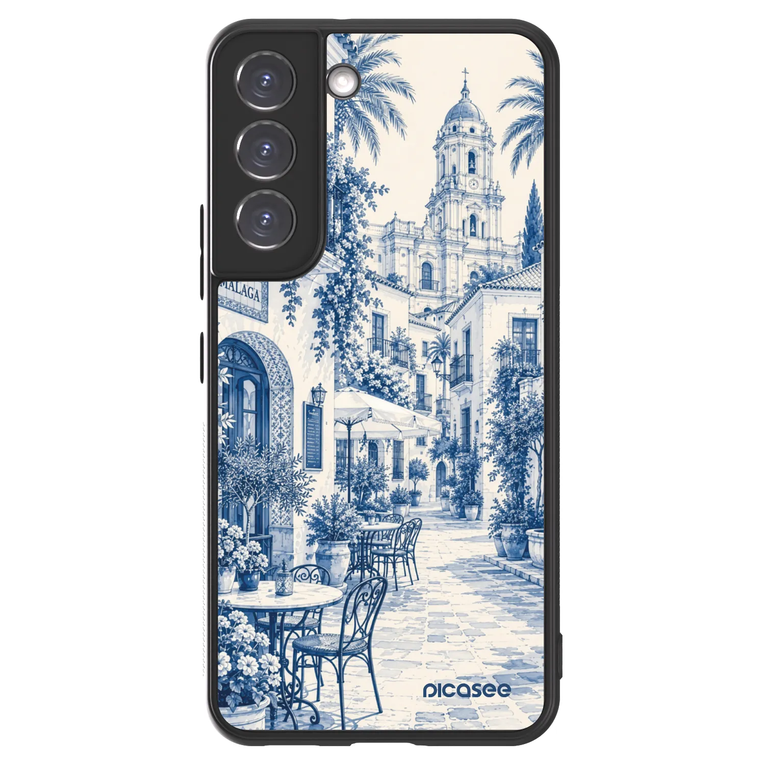 Picasee ULTIMATE CASE PowerShare für Samsung Galaxy S22 5G - Calle Azul