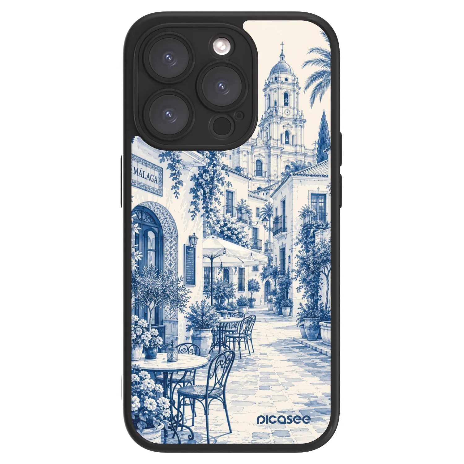 Picasee ULTIMATE CASE MagSafe für Apple iPhone 15 Pro - Calle Azul
