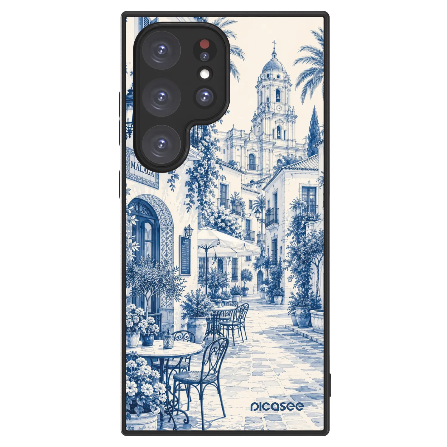 Picasee ULTIMATE CASE für Samsung Galaxy S24 Ultra S928B 5G - Calle Azul