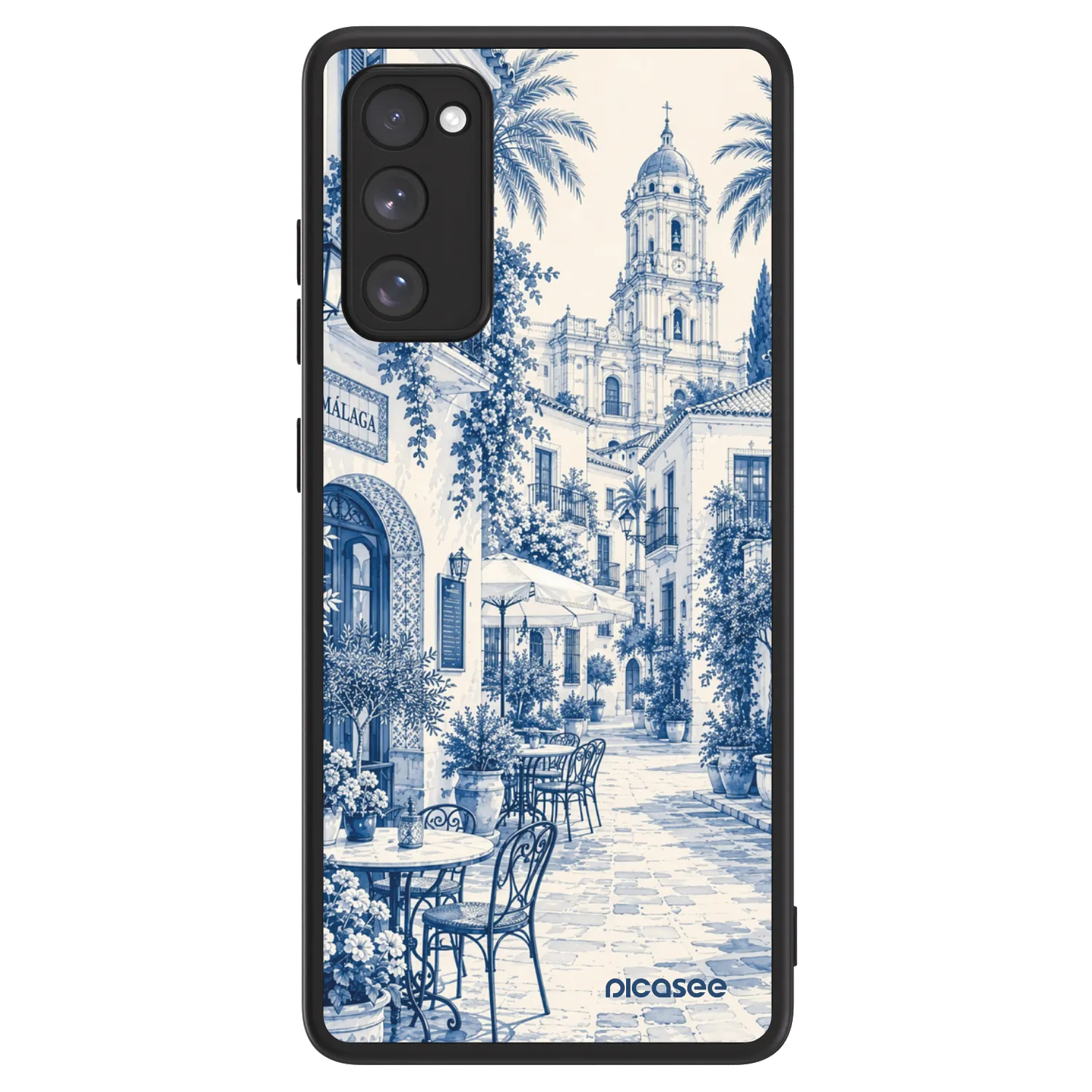 Picasee ULTIMATE CASE PowerShare für Samsung Galaxy S20 FE - Calle Azul