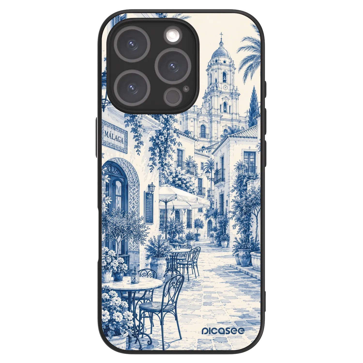 Picasee ULTIMATE CASE MagSafe für Apple iPhone 16 Pro - Calle Azul