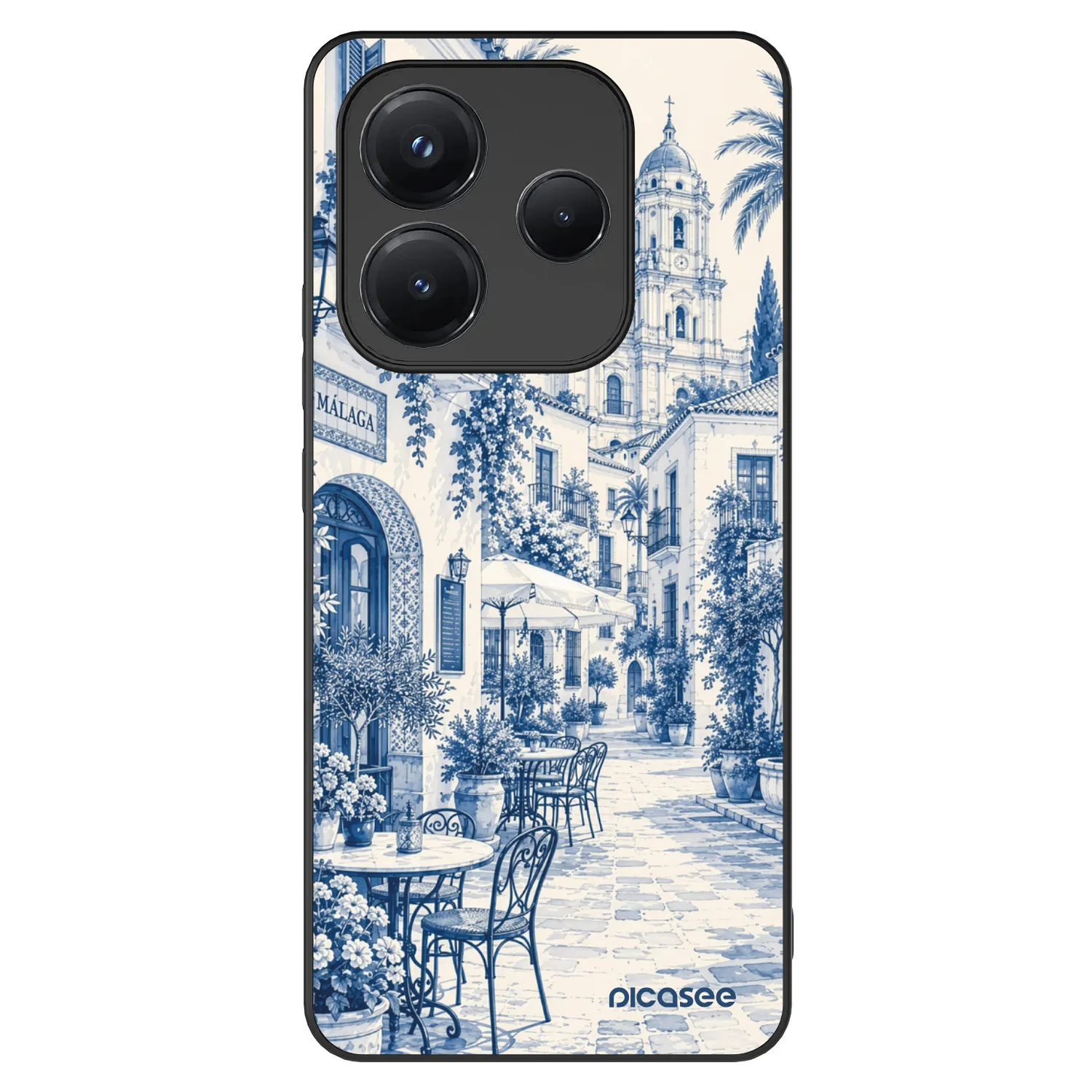 Picasee ULTIMATE CASE für Xiaomi Redmi Note 14 5G - Calle Azul