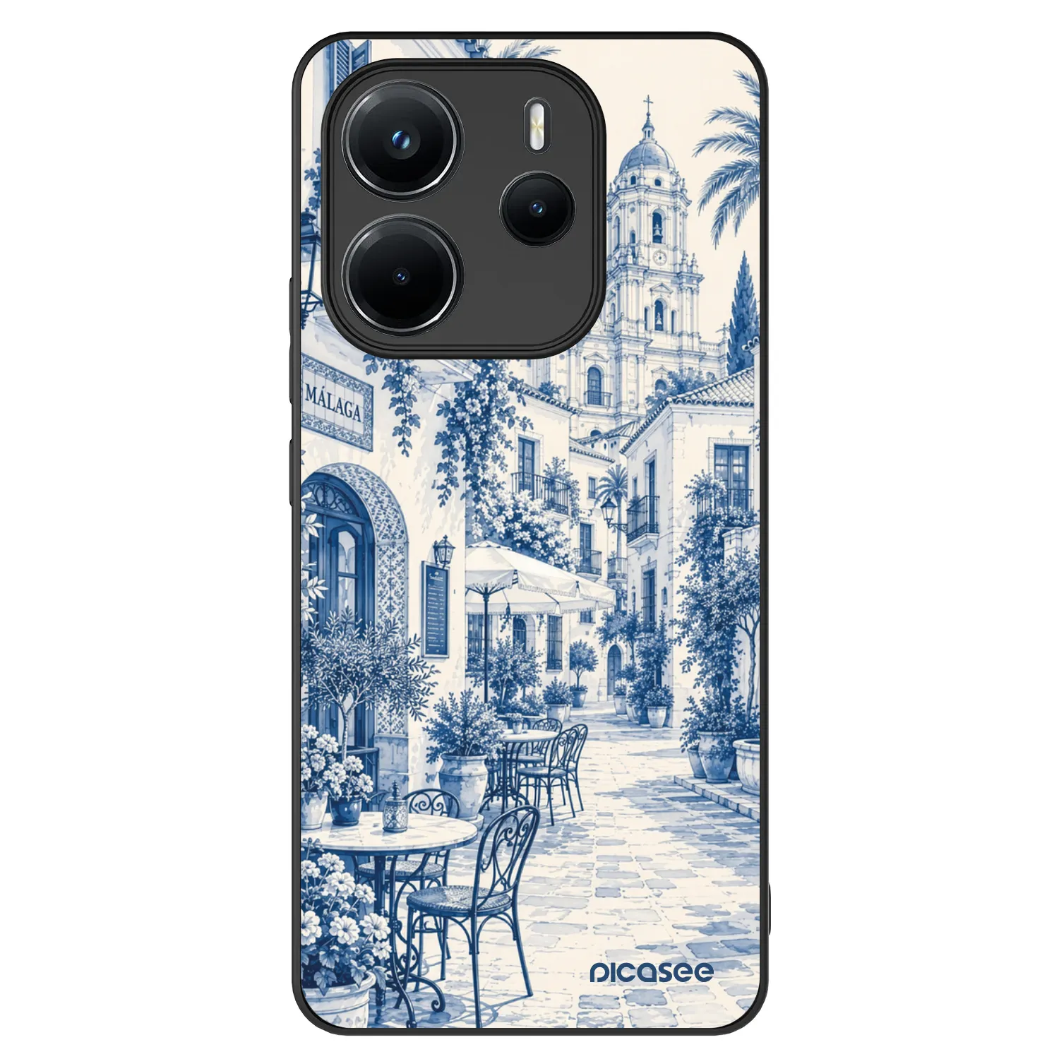 Picasee ULTIMATE CASE für Xiaomi Redmi Note 14 4G - Calle Azul