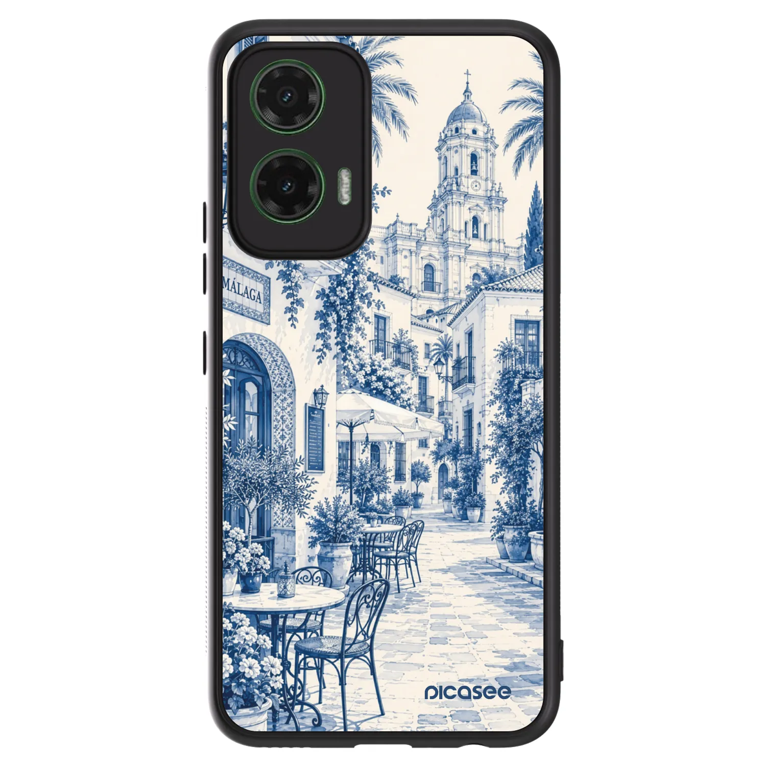 Picasee ULTIMATE CASE für Motorola Moto G35 5G - Calle Azul