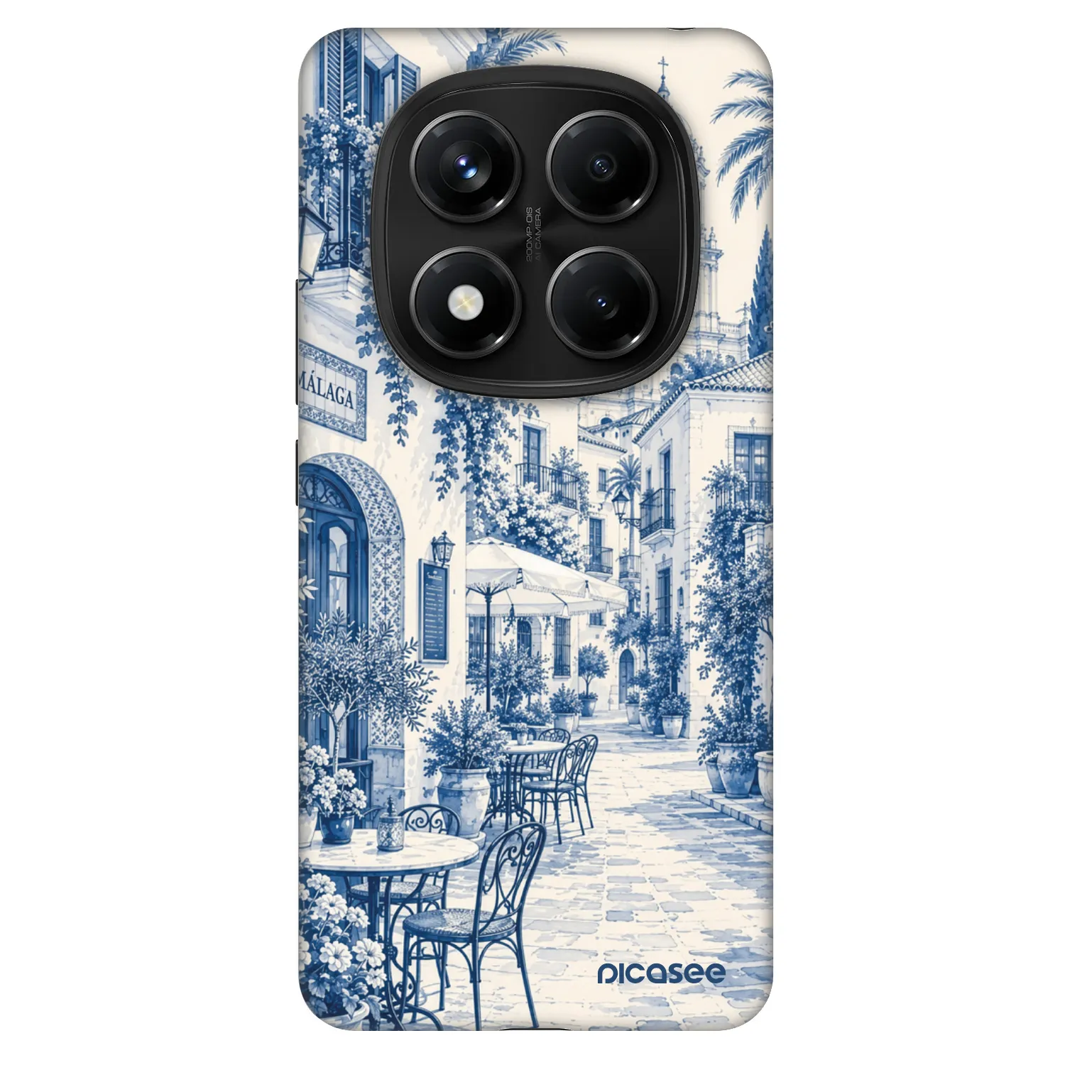 Picasee Fashion Case für Xiaomi Redmi Note 14 Pro 5G - Calle Azul