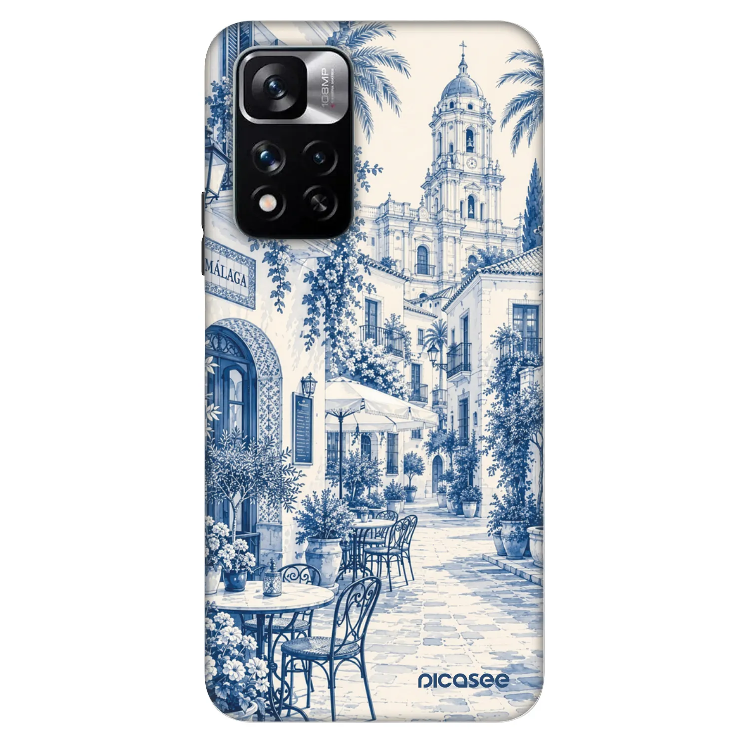Picasee Fashion Case für Xiaomi Redmi Note 11 Pro - Calle Azul