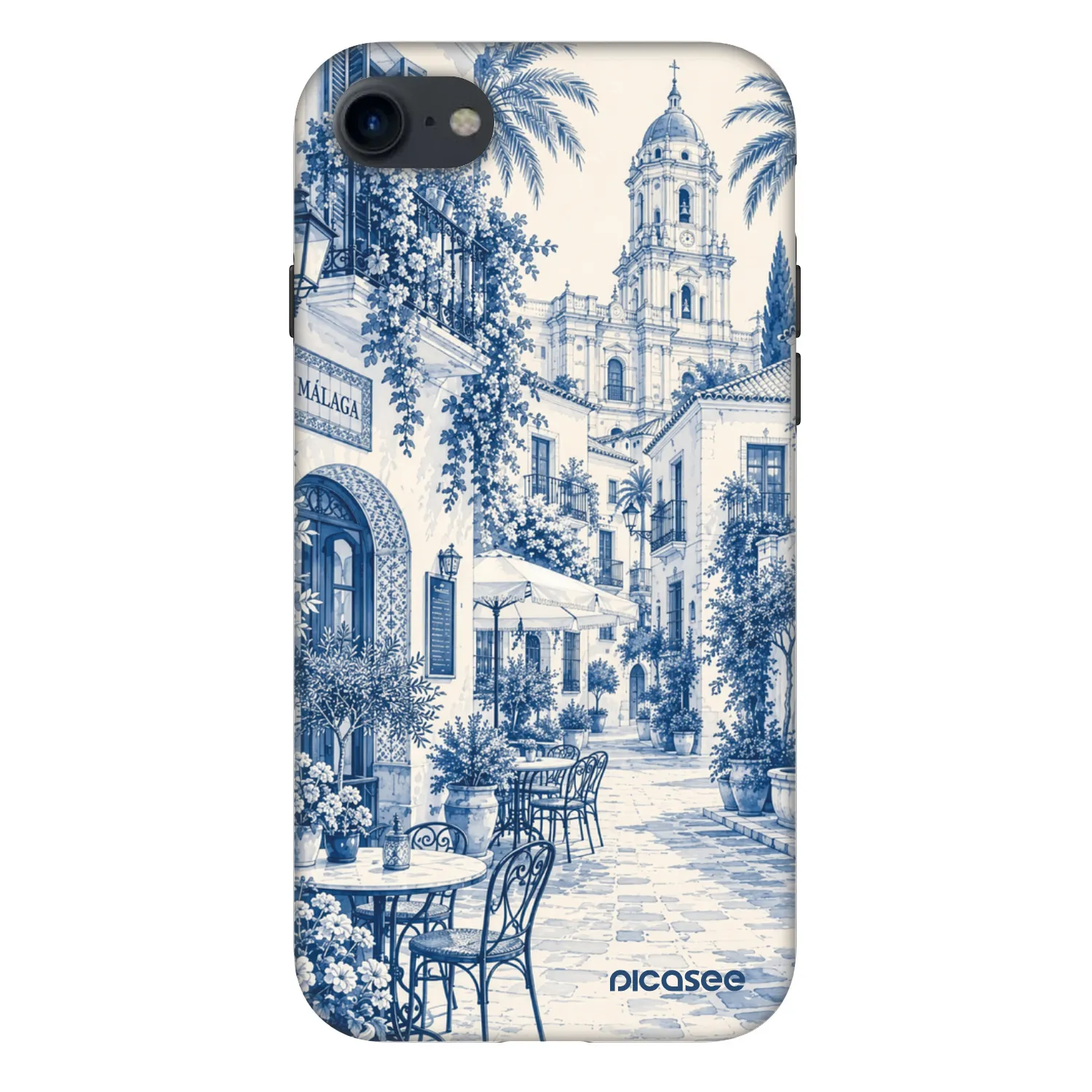 Picasee Fashion Case für Apple iPhone SE 2022 - Calle Azul