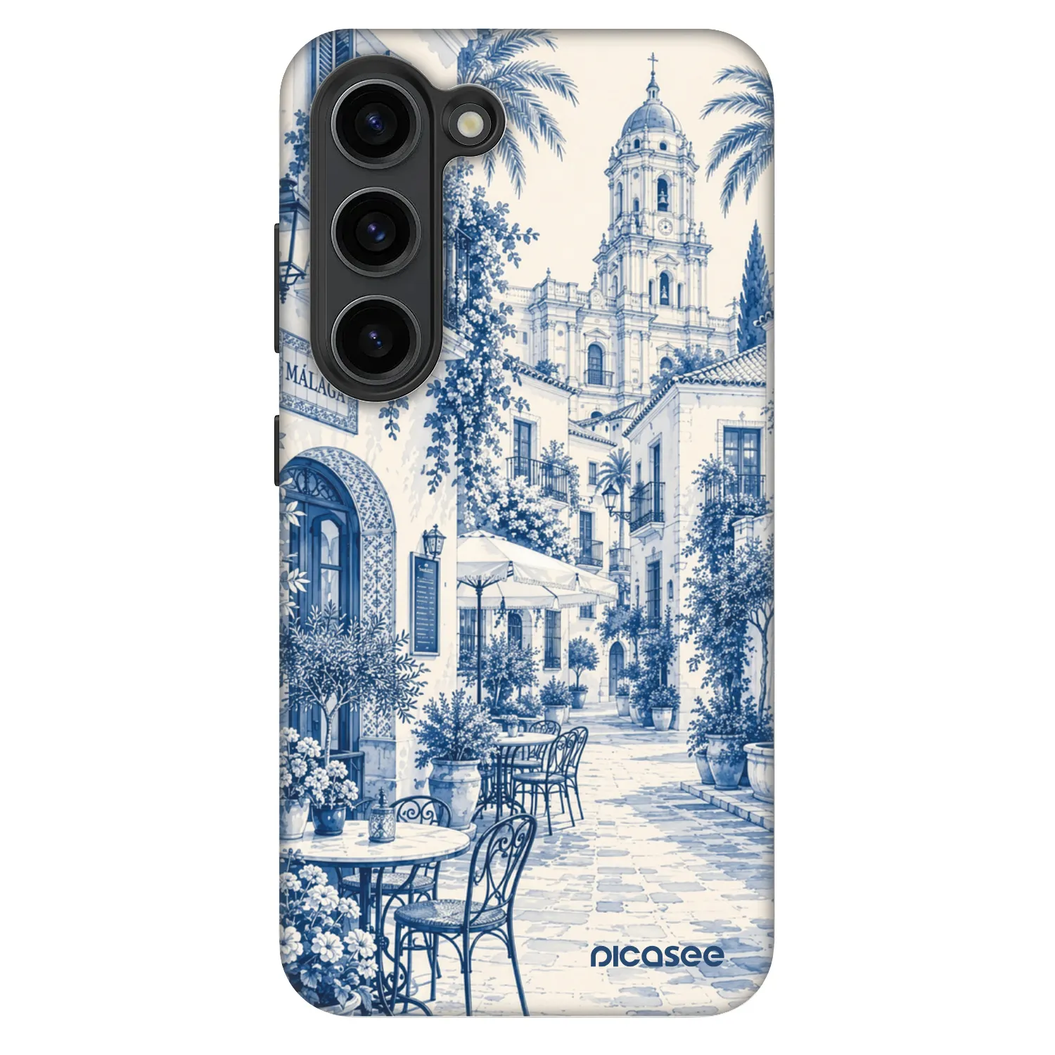 Picasee Fashion Case für Samsung Galaxy S23 5G - Calle Azul