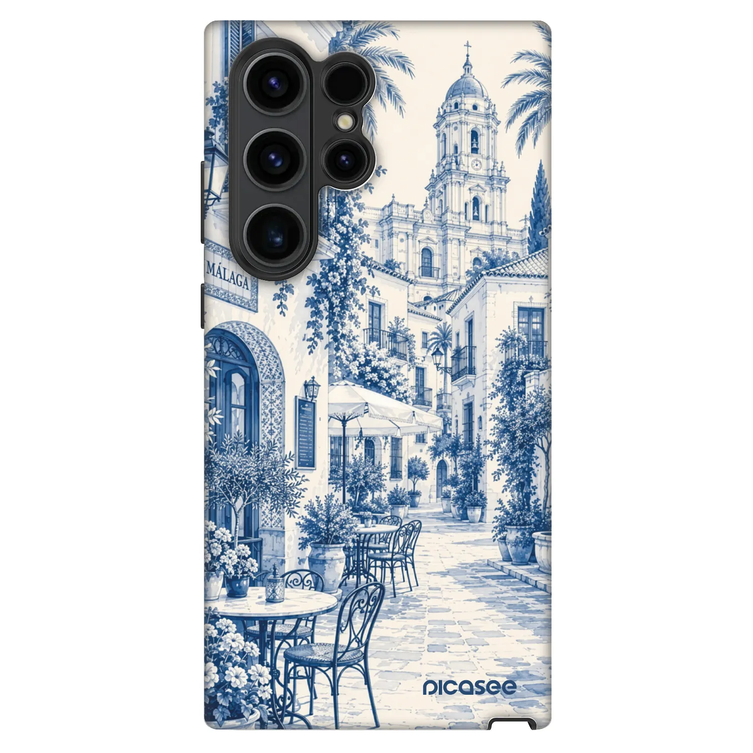 Picasee Fashion Case für Samsung Galaxy S22 Ultra 5G - Calle Azul