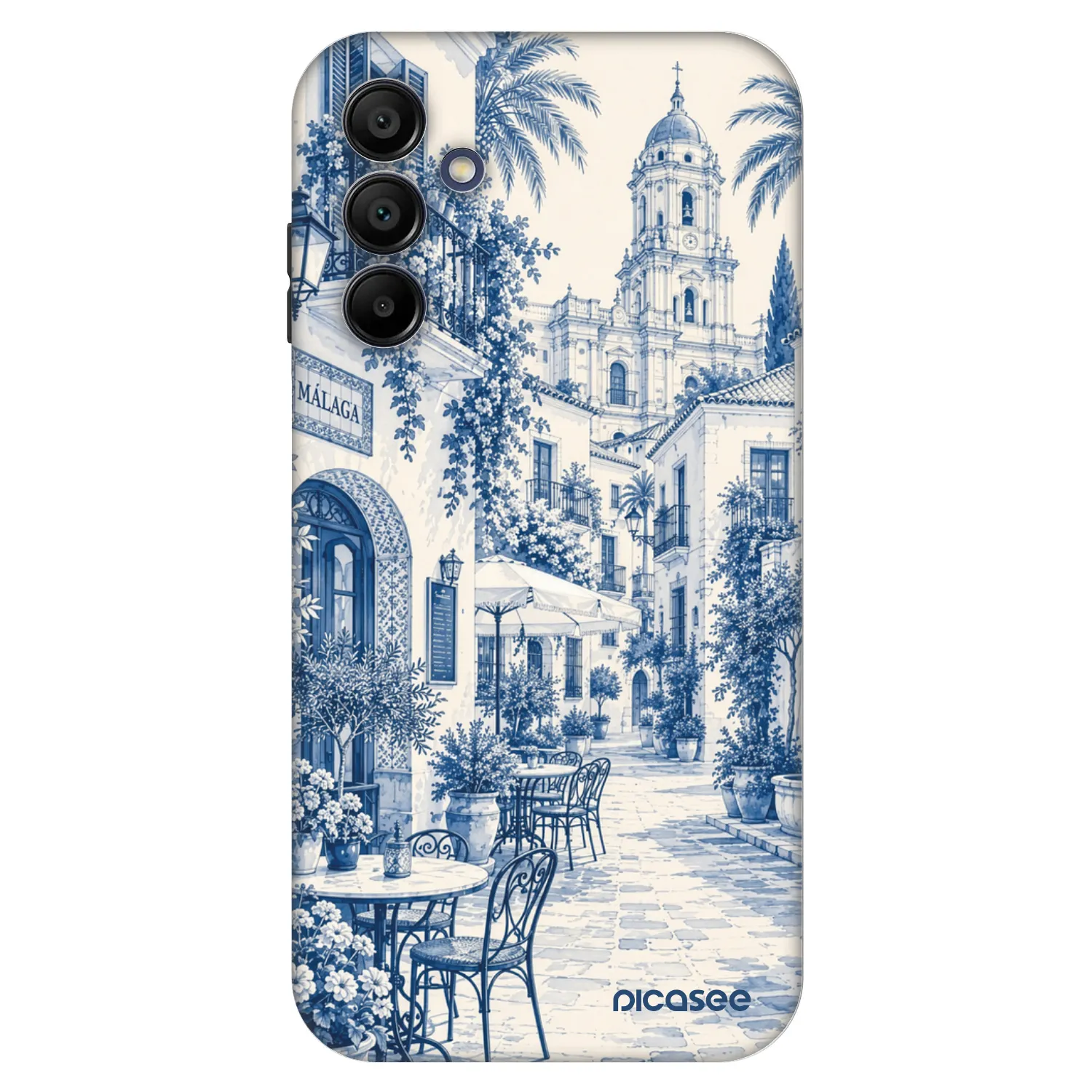 Picasee Fashion Case für Samsung Galaxy A15 A155F 4G - Calle Azul