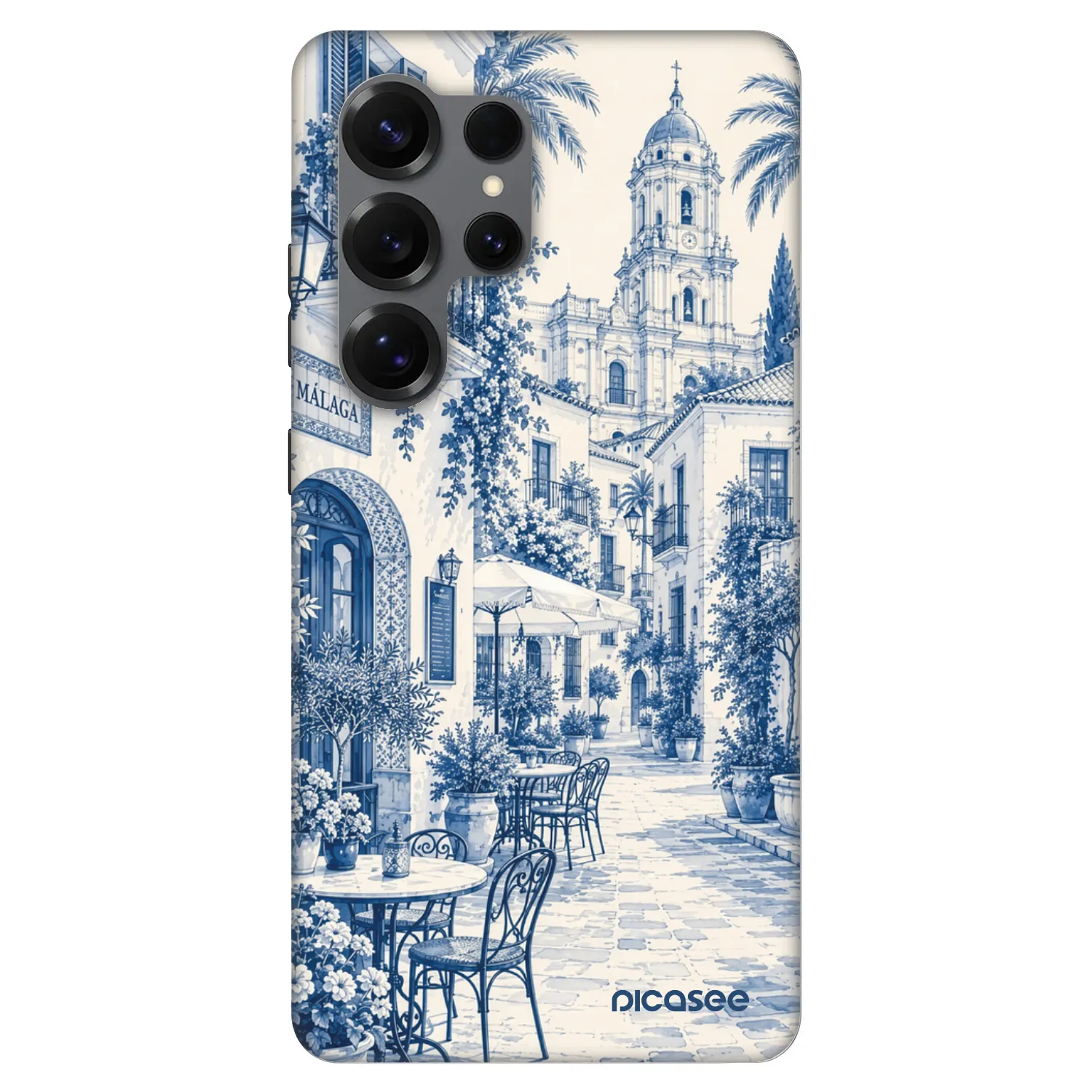 Picasee Fashion Case PowerShare pro Samsung Galaxy S25 Ultra 5G - Calle Azul