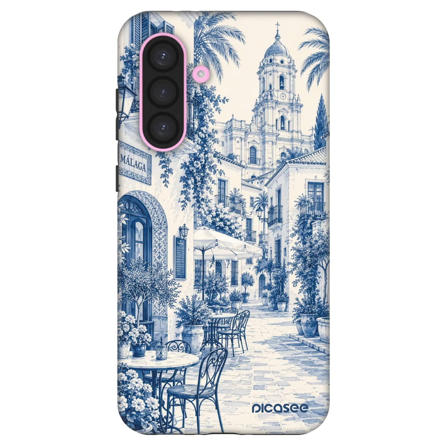 Picasee Fashion Case für Samsung Galaxy A56 5G A566B - Calle Azul