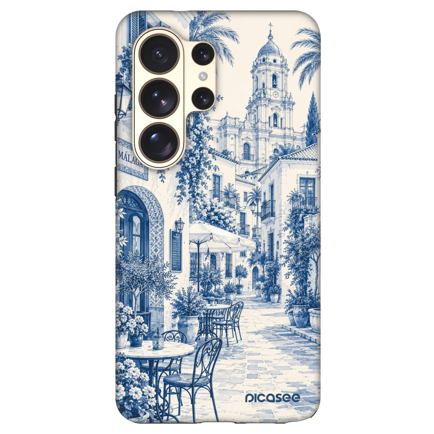 Picasee Fashion Case PowerShare pro Samsung Galaxy S26 Ultra - Calle Azul