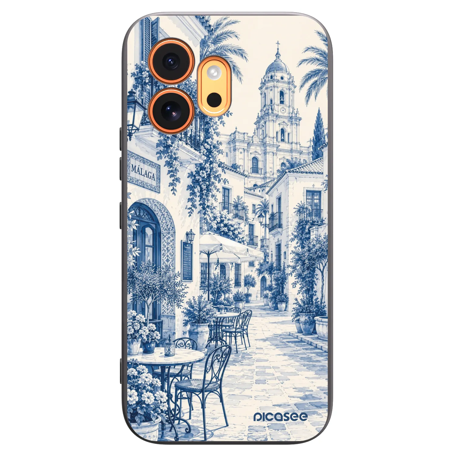 Picasee Honor 600 Hülle - Schwarzes Silikon - Calle Azul