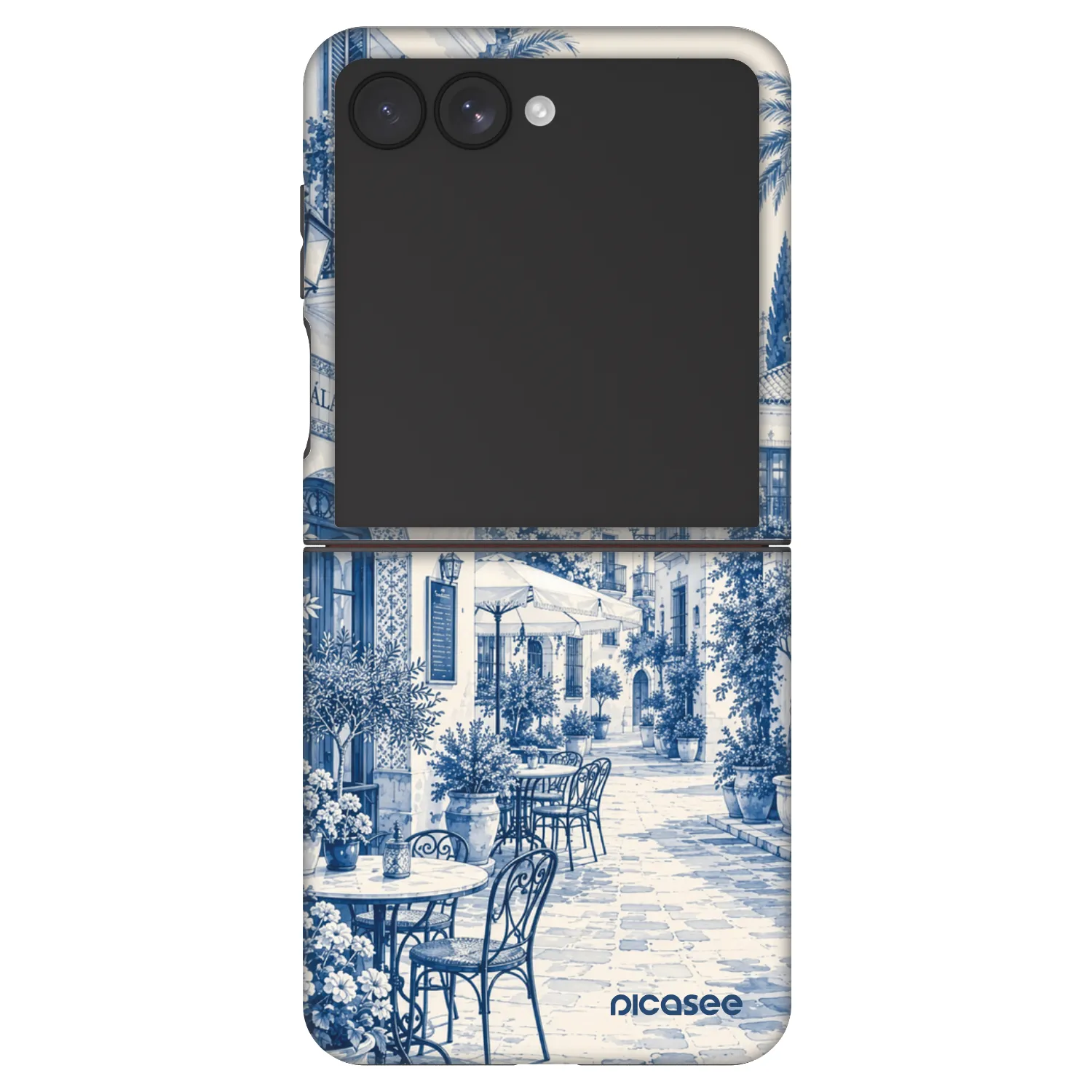 Picasee Fashion Case für Samsung Galaxy Z Flip7 5G - Calle Azul