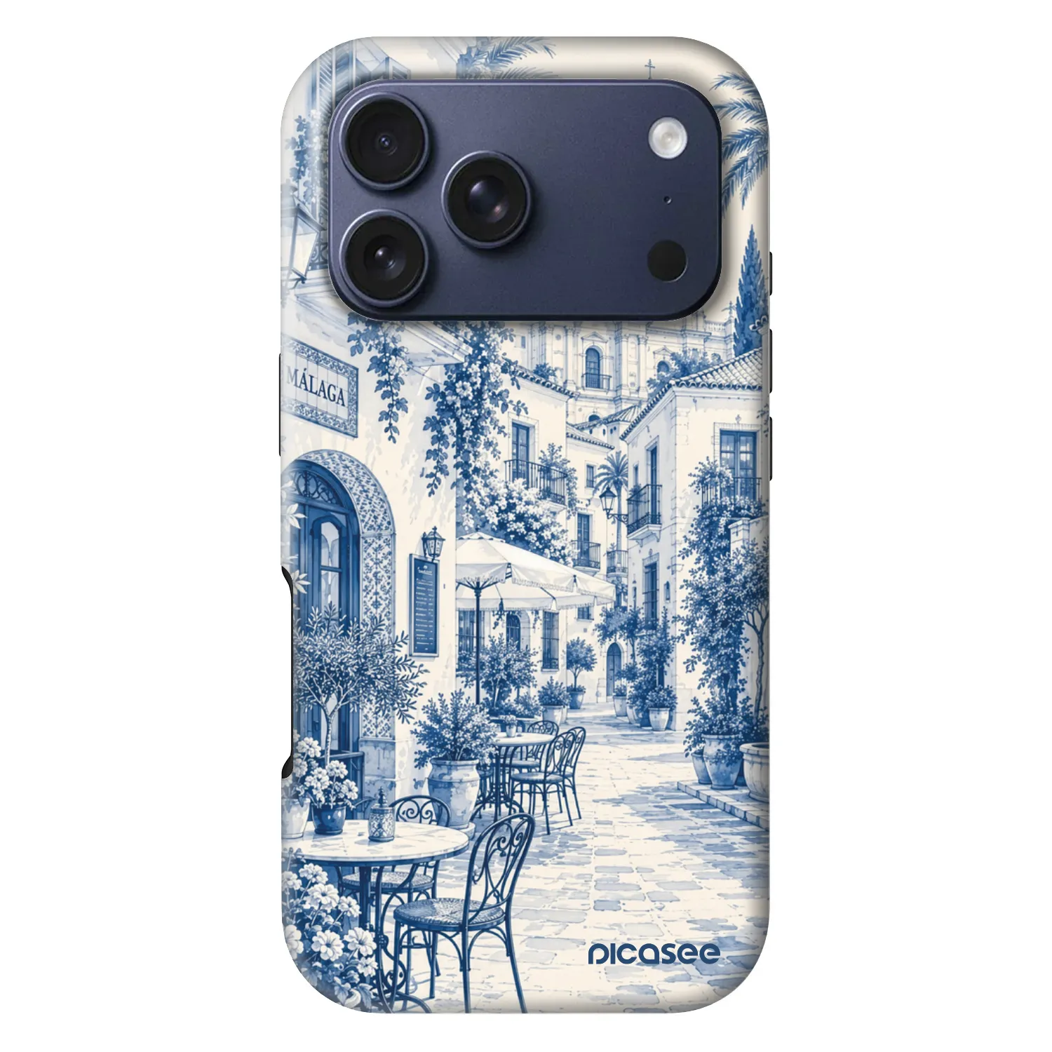 Picasee Fashion Case MagSafe für Apple iPhone 18 Pro - Calle Azul