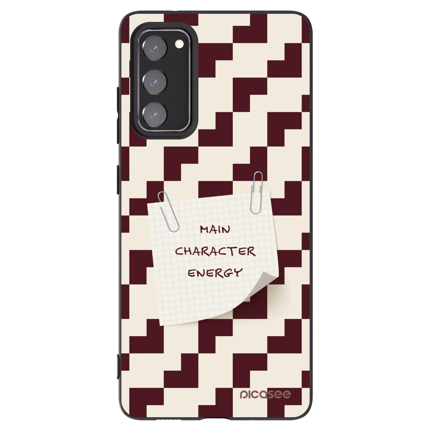 Picasee Samsung Galaxy S20 FE Hülle - Schwarzes Silikon - Lead Role