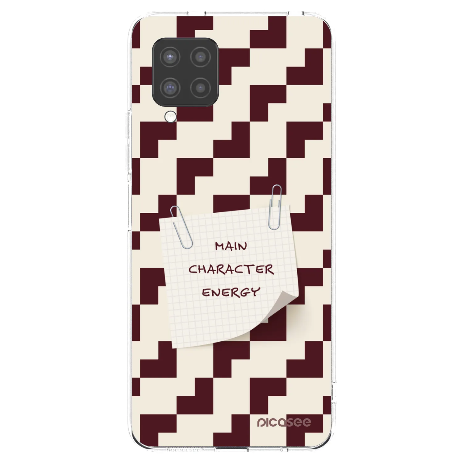 Picasee Samsung Galaxy A42 A426B Hülle - Transparentes Silikon - Lead Role