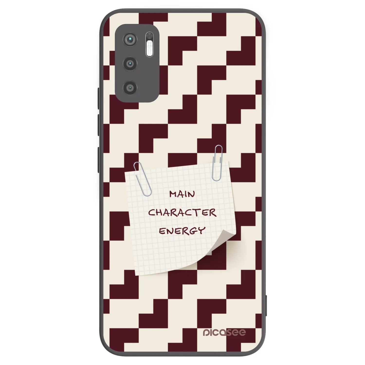 Picasee Xiaomi Redmi Note 10 5G Hülle - Schwarzes Silikon - Lead Role