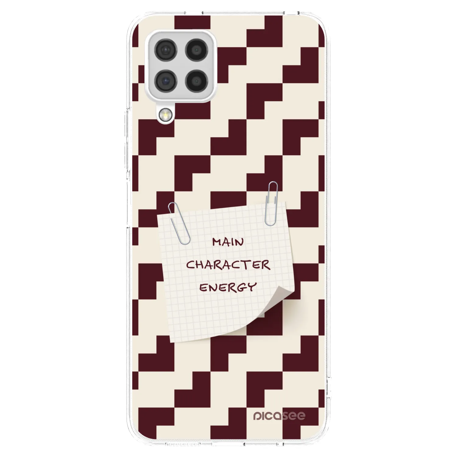 Picasee Samsung Galaxy A22 A225F 4G Hülle - Transparentes Silikon - Lead Role