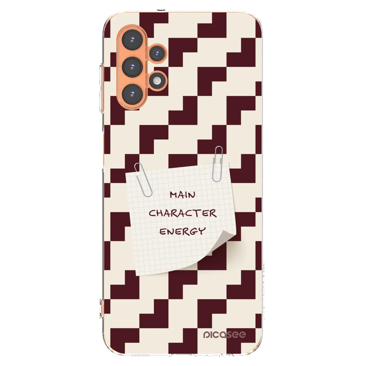 Picasee Samsung Galaxy A13 4G A135 Hülle - Transparentes Silikon - Lead Role