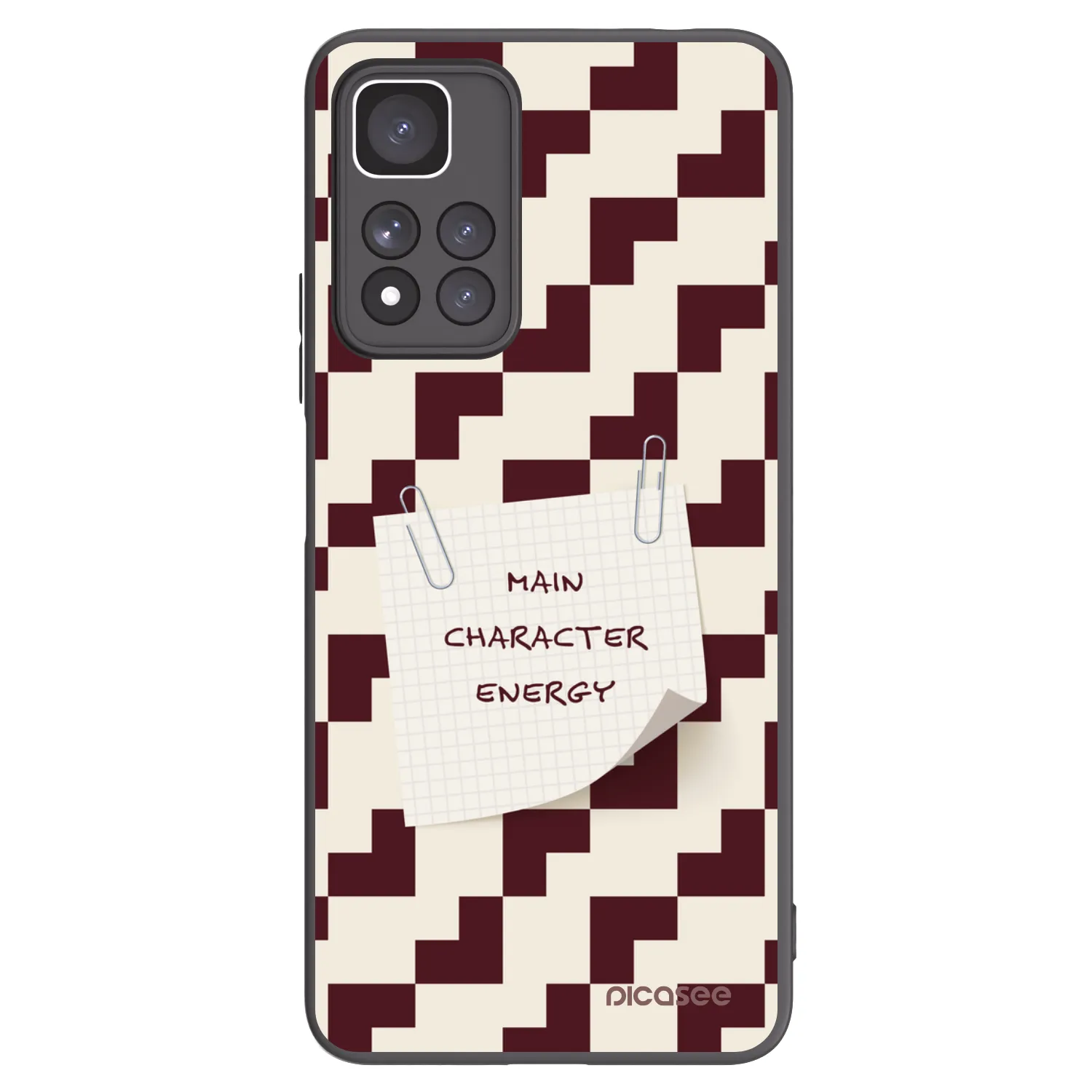 Picasee Xiaomi Redmi Note 11 Pro+ 5G Hülle - Schwarzes Silikon - Lead Role