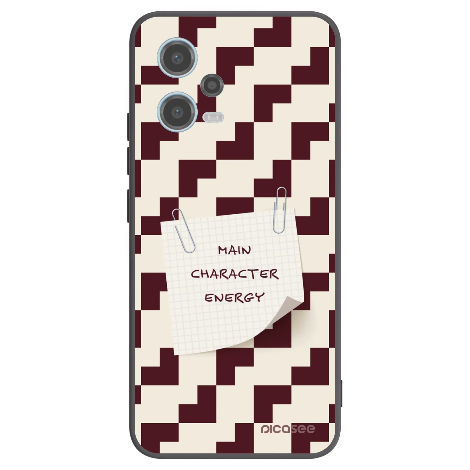 Picasee Xiaomi Redmi Note 12 5G Hülle - Schwarzes Silikon - Lead Role