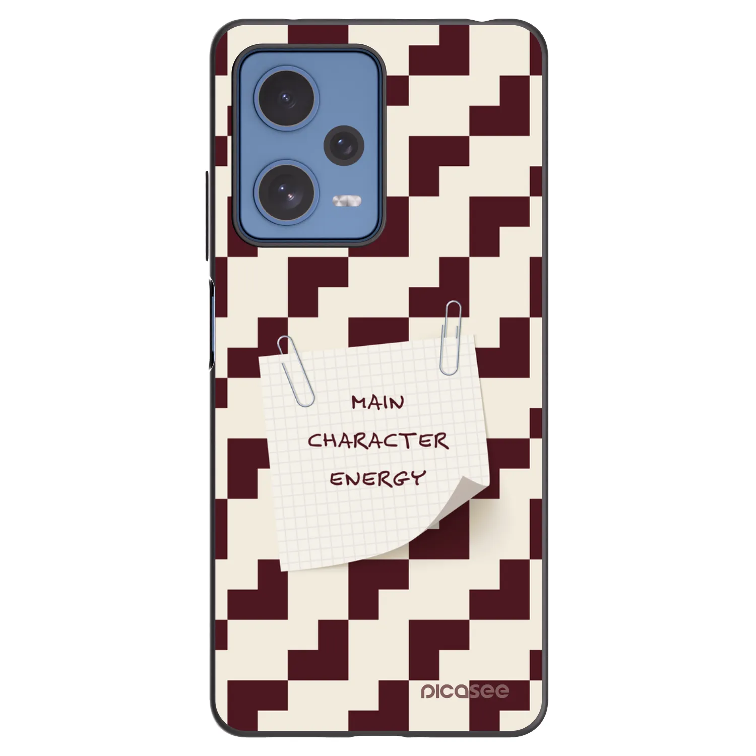 Picasee Xiaomi Redmi Note 12 Pro 5G Hülle - Schwarzes Silikon - Lead Role