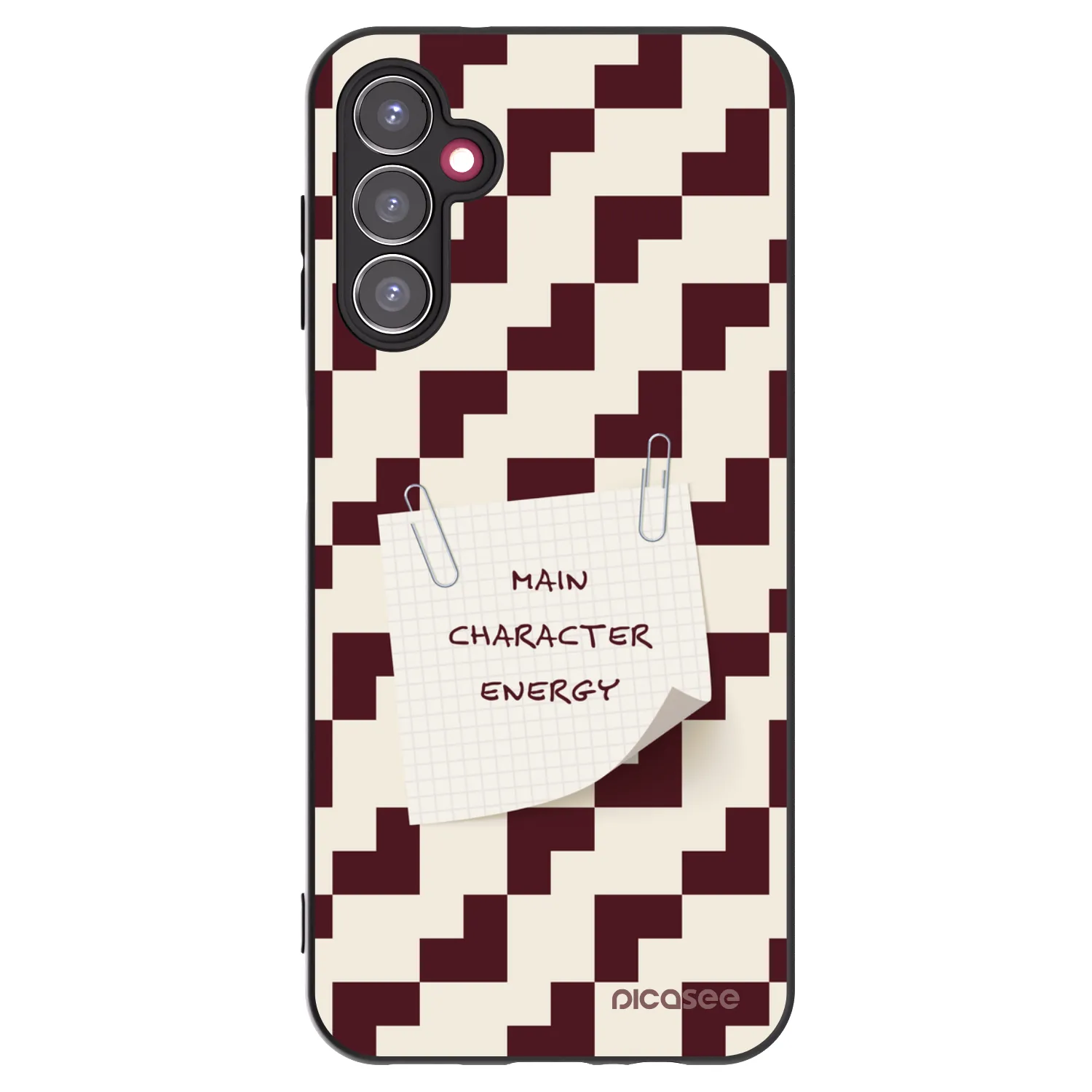 Picasee Samsung Galaxy A14 4G A145R Hülle - Schwarzes Silikon - Lead Role
