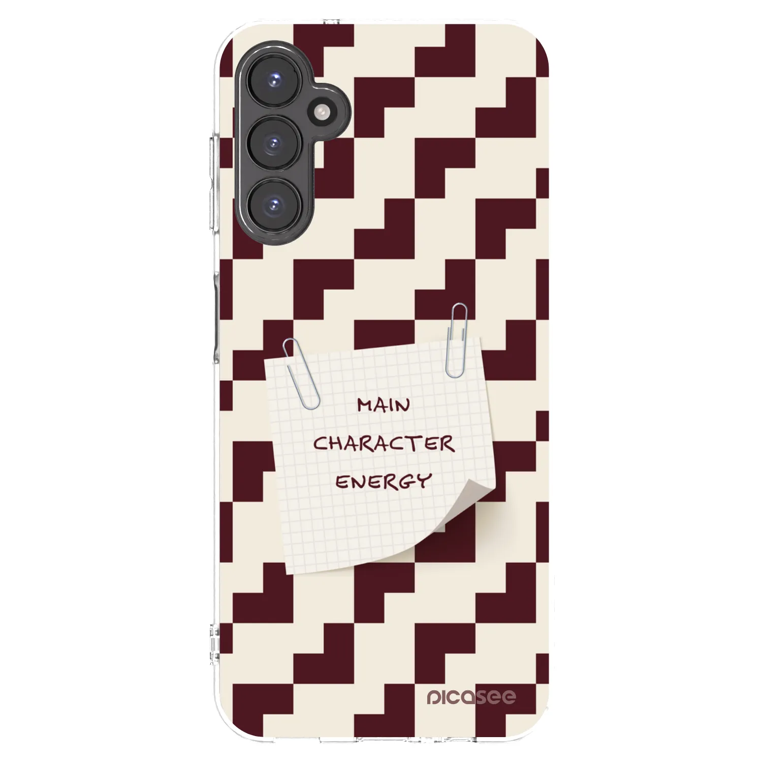 Picasee Samsung Galaxy A14 4G A145R Hülle - Transparentes Silikon - Lead Role