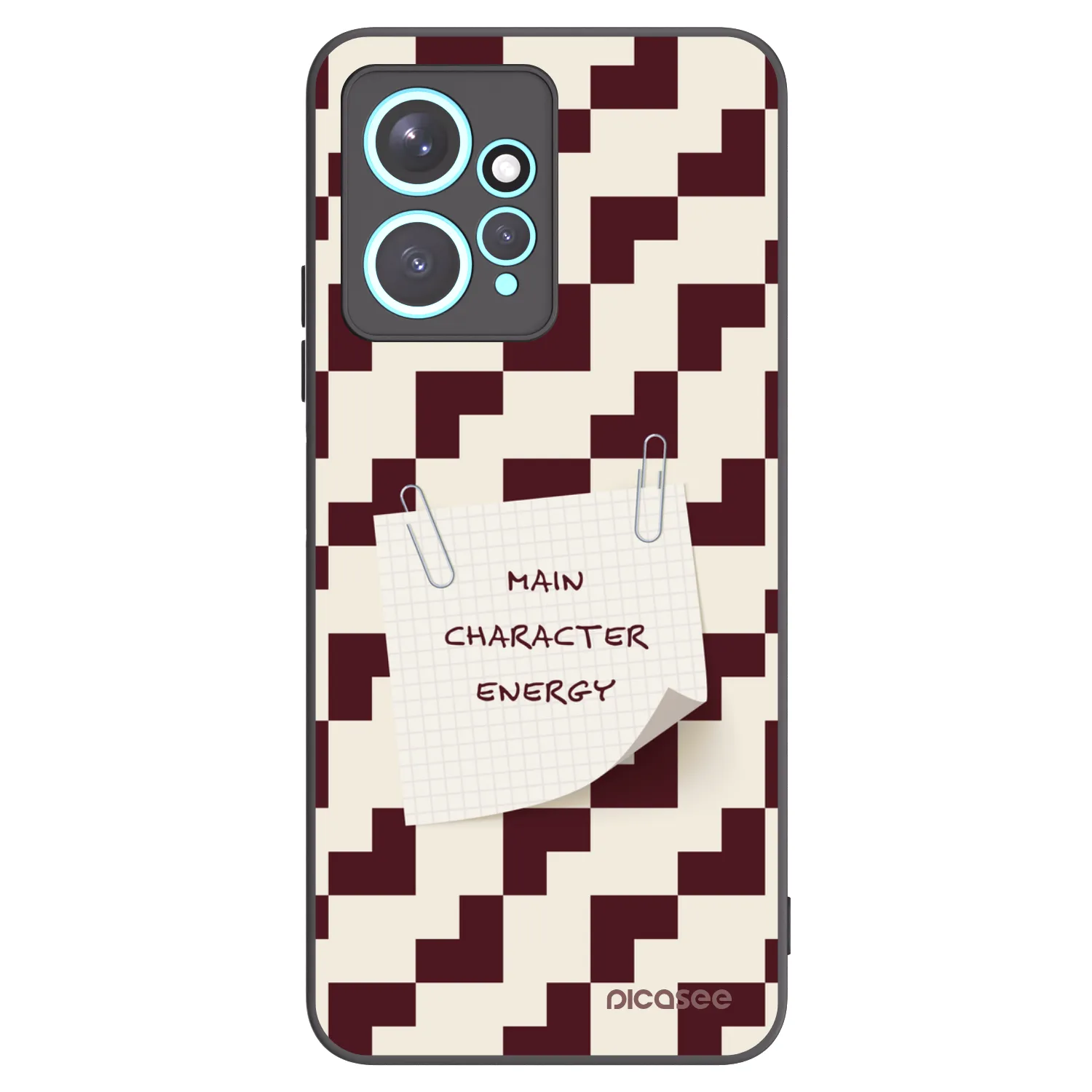 Picasee Xiaomi Redmi Note 12 4G Hülle - Schwarzes Silikon - Lead Role