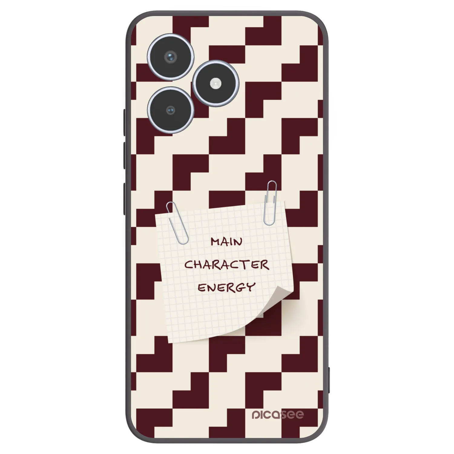 Picasee Realme C53 Hülle - Schwarzes Silikon - Lead Role