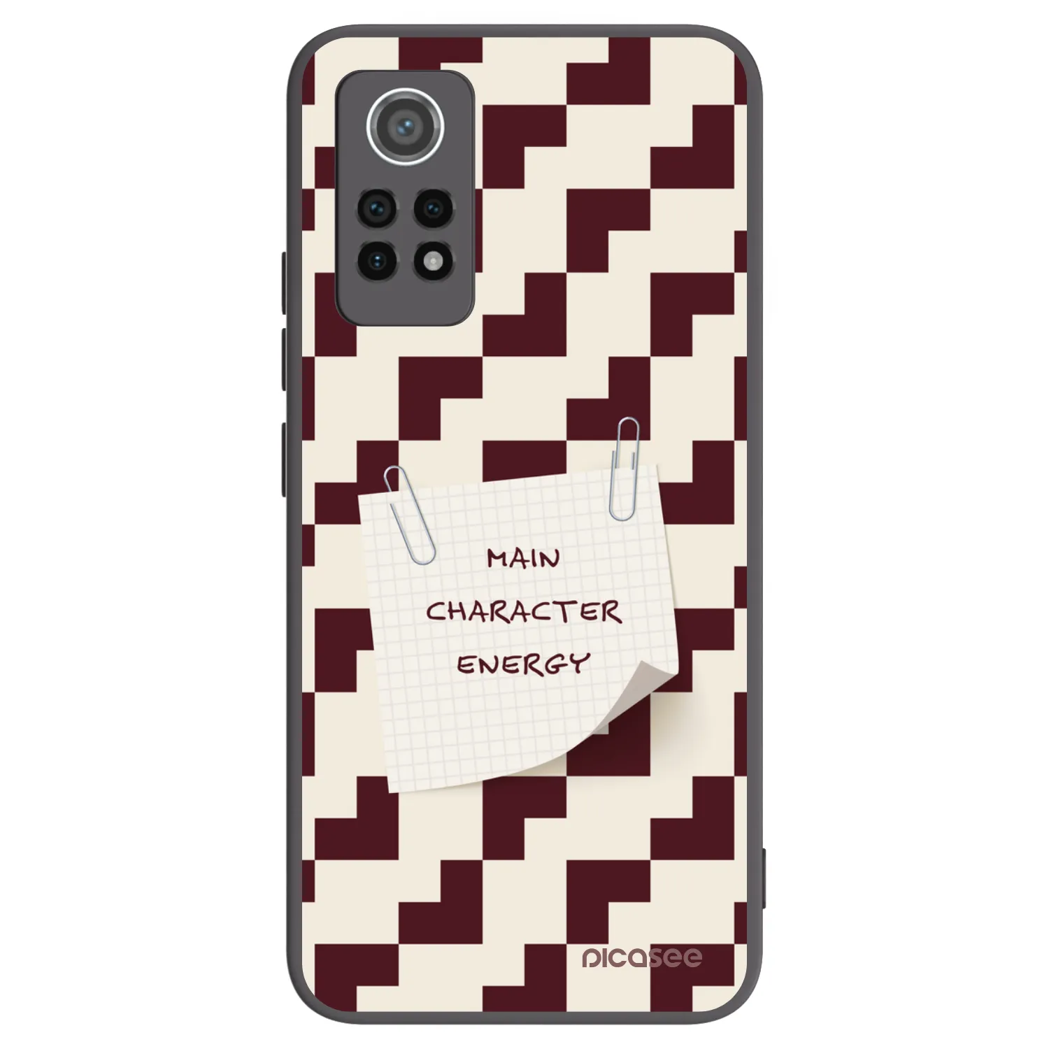 Picasee Xiaomi Redmi Note 12 Pro 4G Hülle - Schwarzes Silikon - Lead Role