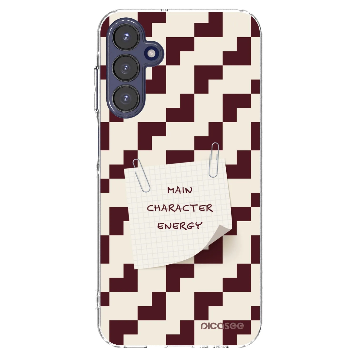 Picasee Samsung Galaxy A15 A155F 4G Hülle - Transparentes Silikon - Lead Role