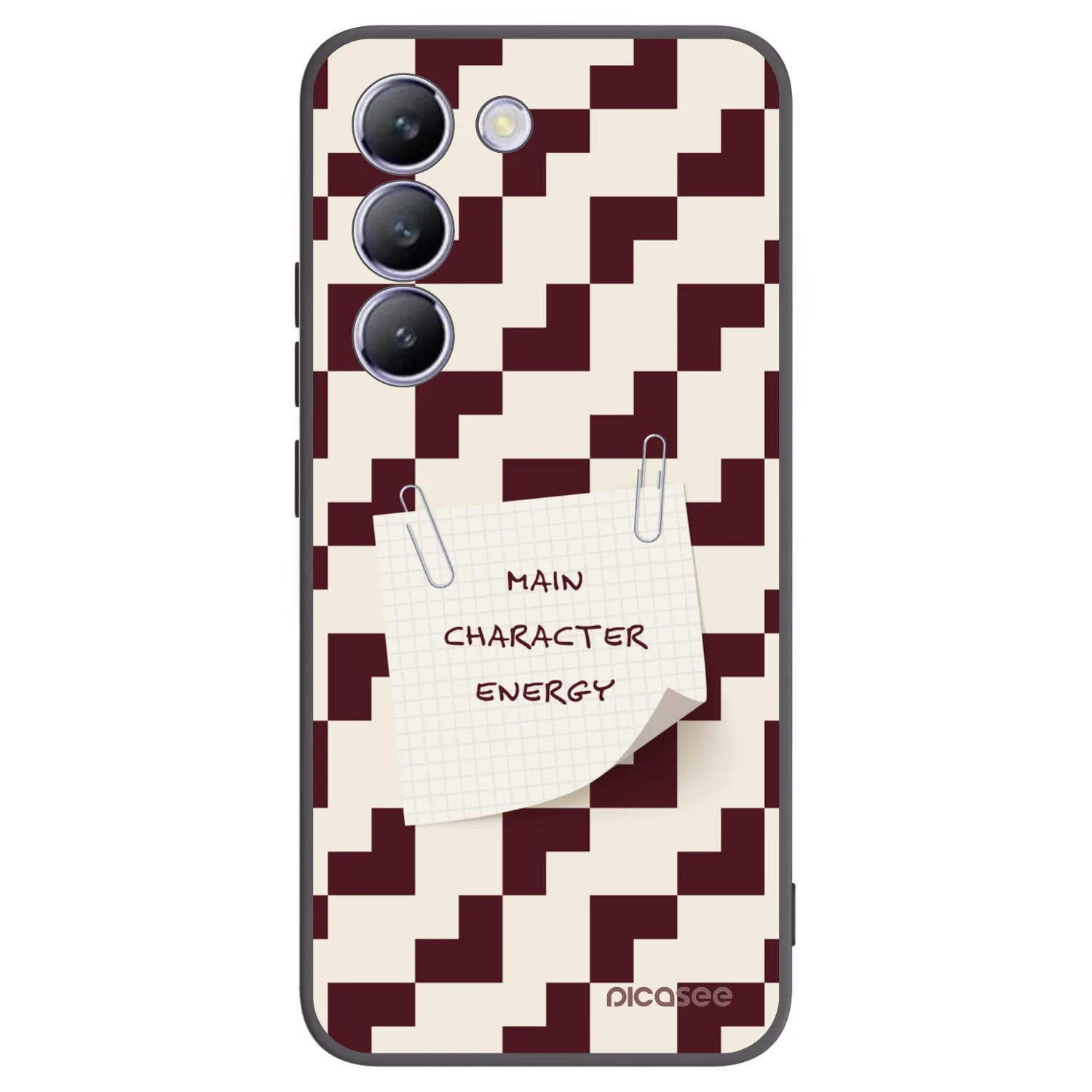 Picasee Vivo V40 SE 5G Hülle - Schwarzes Silikon - Lead Role