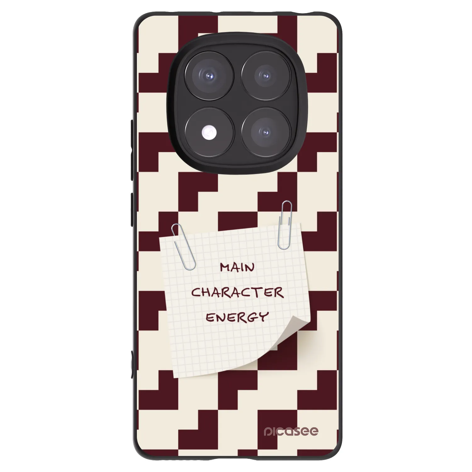 Picasee Xiaomi Redmi Note 14 Pro 5G Hülle - Schwarzes Silikon - Lead Role