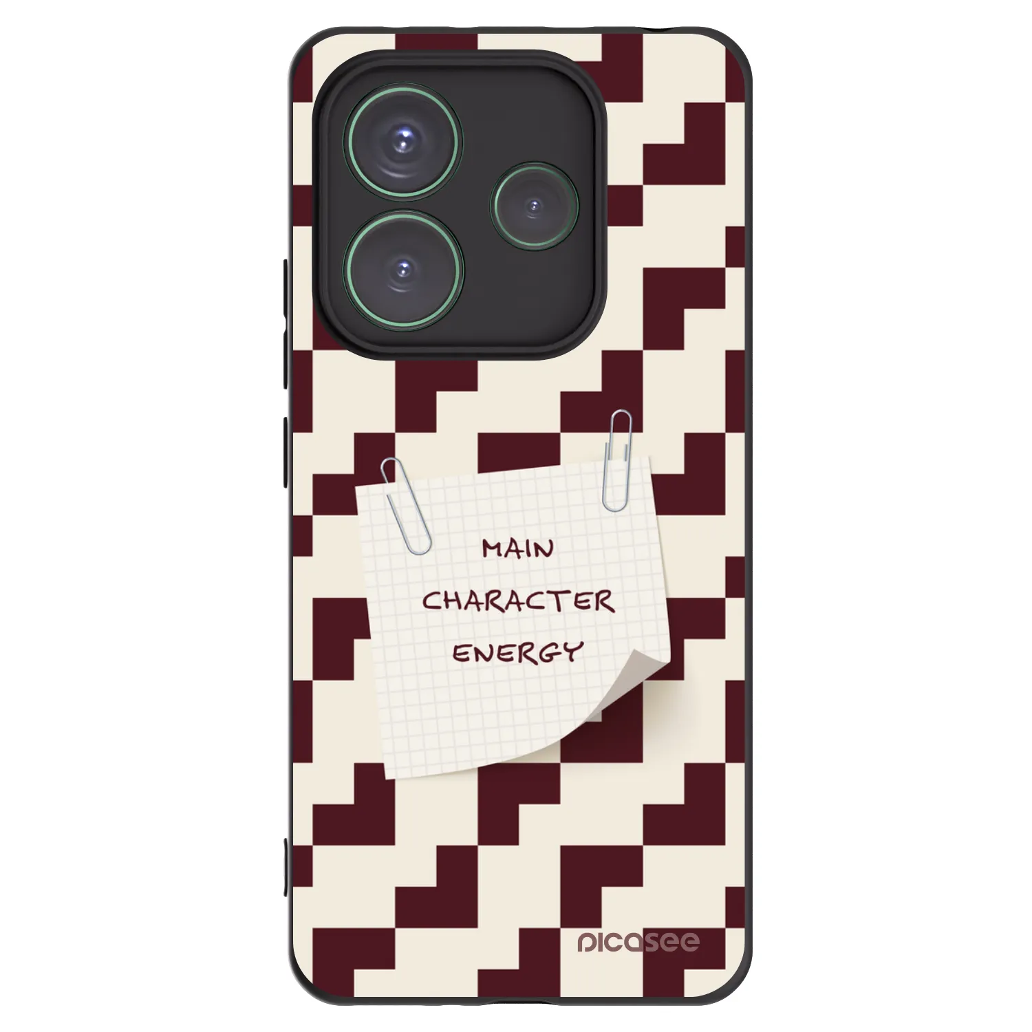 Picasee Xiaomi Redmi Note 14 5G Hülle - Schwarzes Silikon - Lead Role
