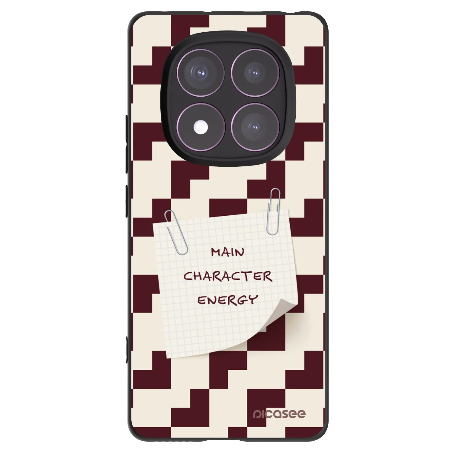 Picasee Xiaomi Redmi Note 14 Pro 4G Hülle - Schwarzes Silikon - Lead Role