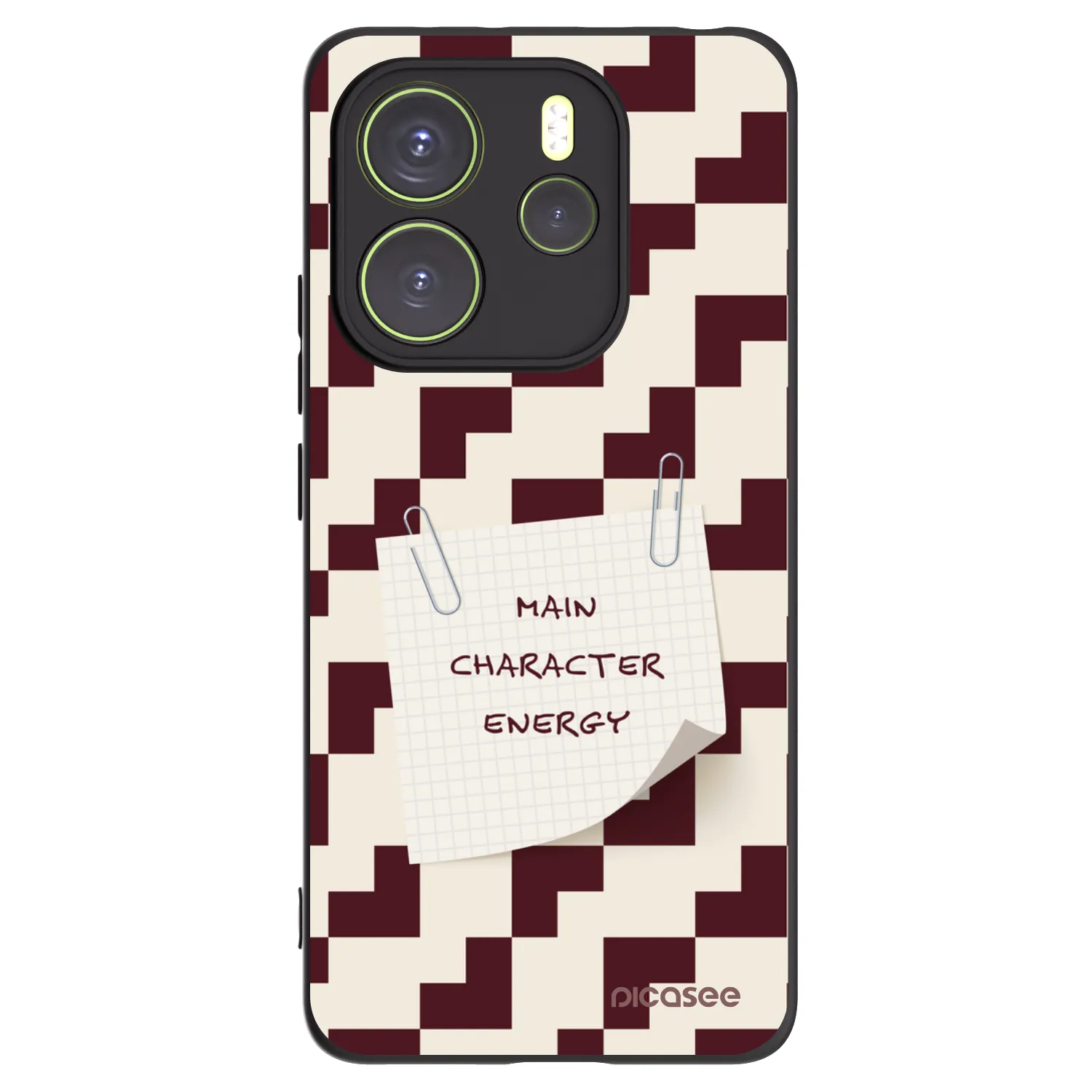 Picasee Xiaomi Redmi Note 14 4G Hülle - Schwarzes Silikon - Lead Role