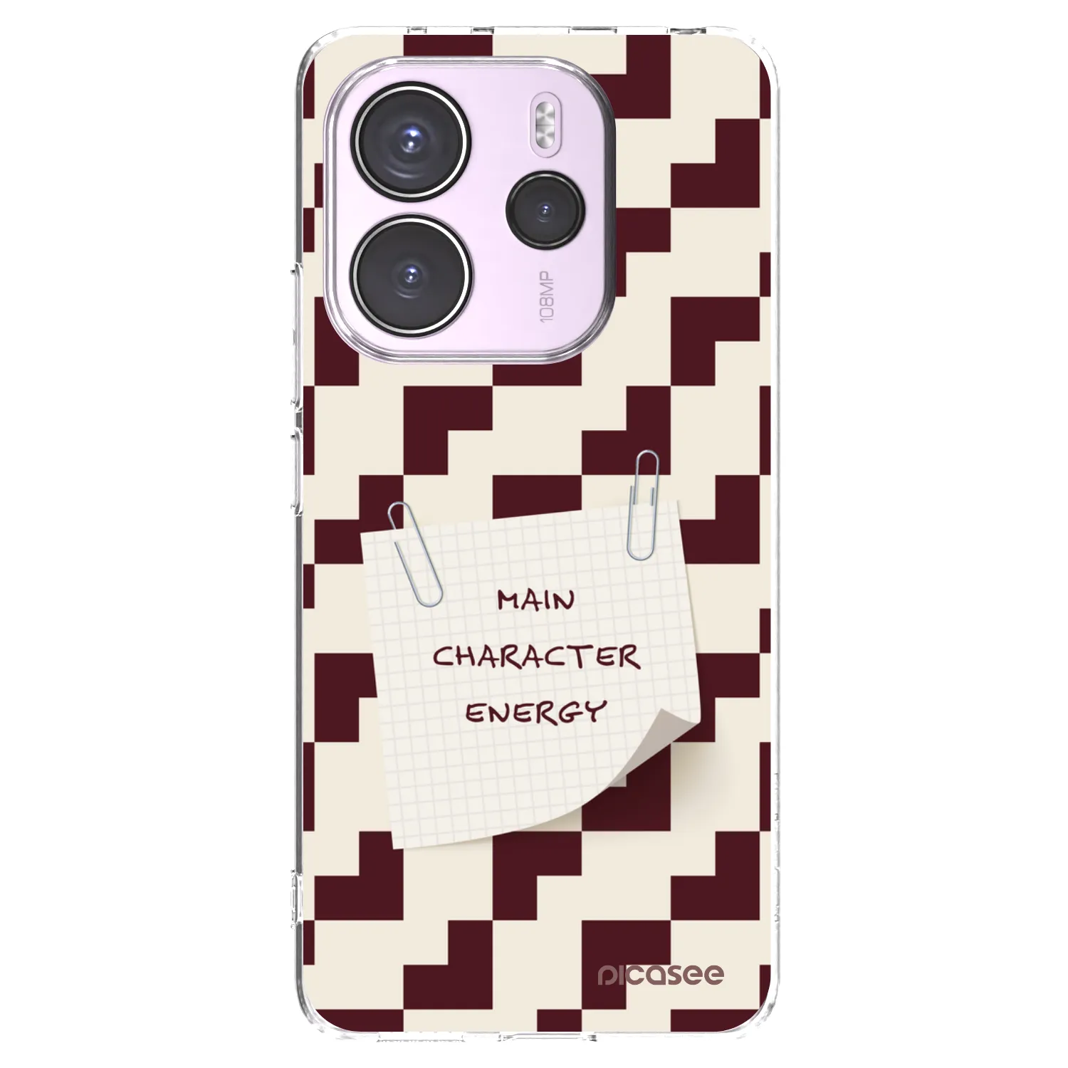 Picasee Xiaomi Redmi Note 14 4G Hülle - Transparentes Silikon - Lead Role