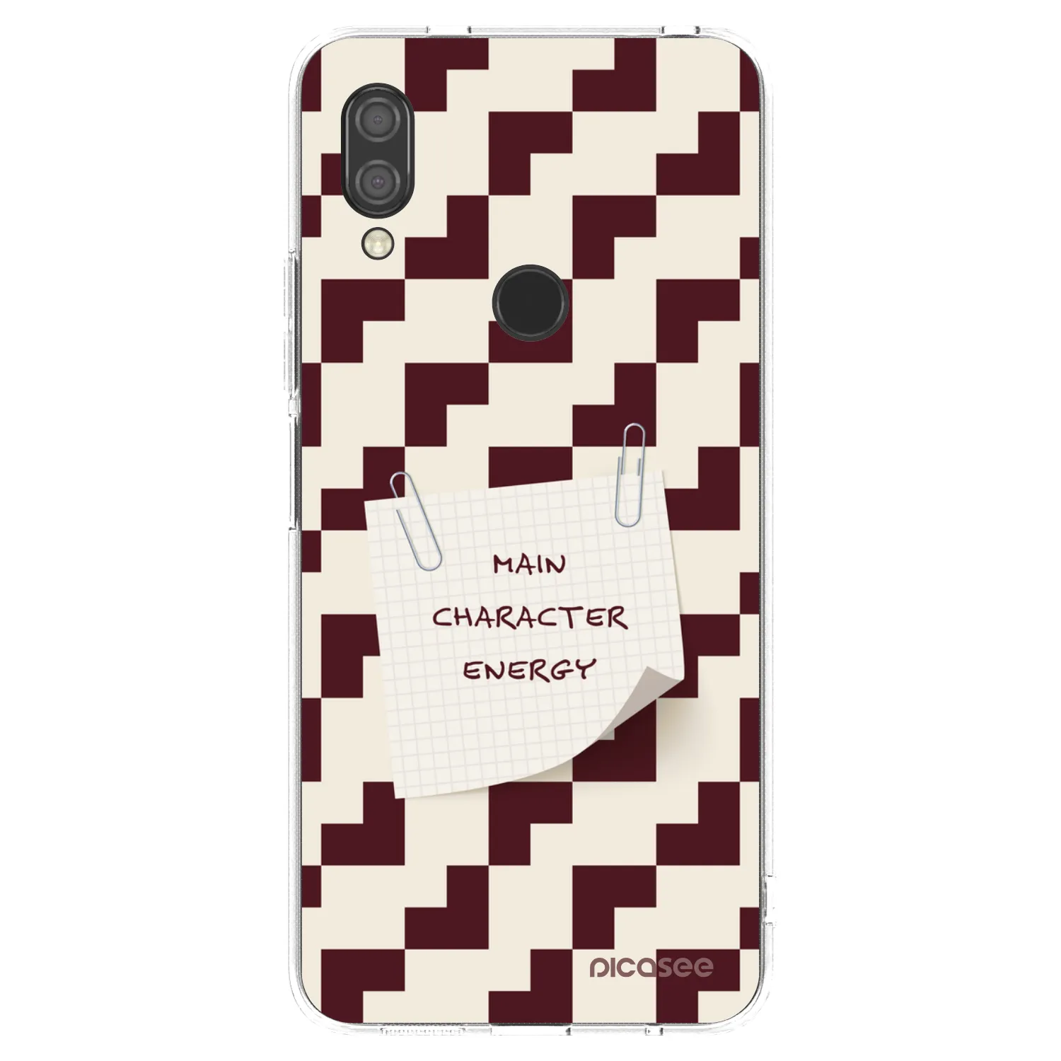 Picasee Xiaomi Redmi 7 Hülle - Transparentes Silikon - Lead Role