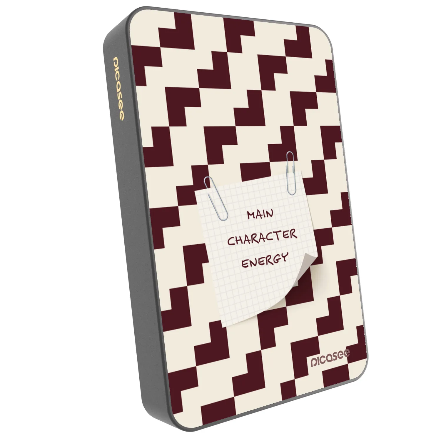 Picasee Powerbank mit MagSafe 10 000 mAh Grau - Lead Role