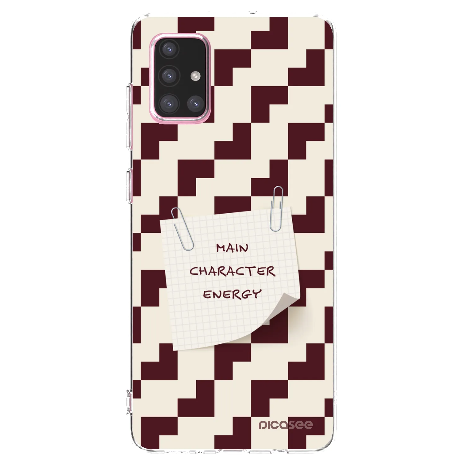 Picasee Samsung Galaxy A71 A715F Hülle - Transparentes Silikon - Lead Role