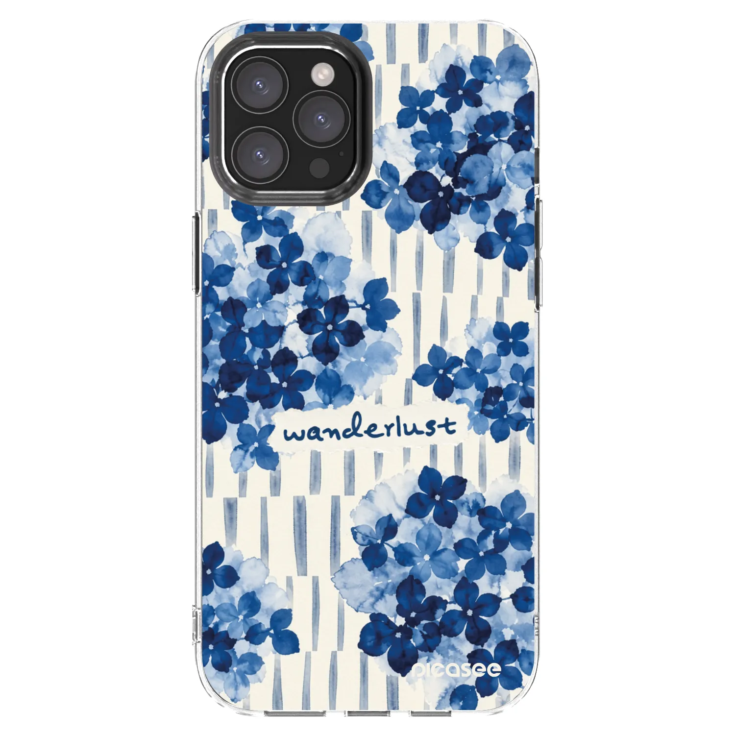 Picasee Apple iPhone 12 Pro Max Hülle - Transparentes Silikon - Azorea