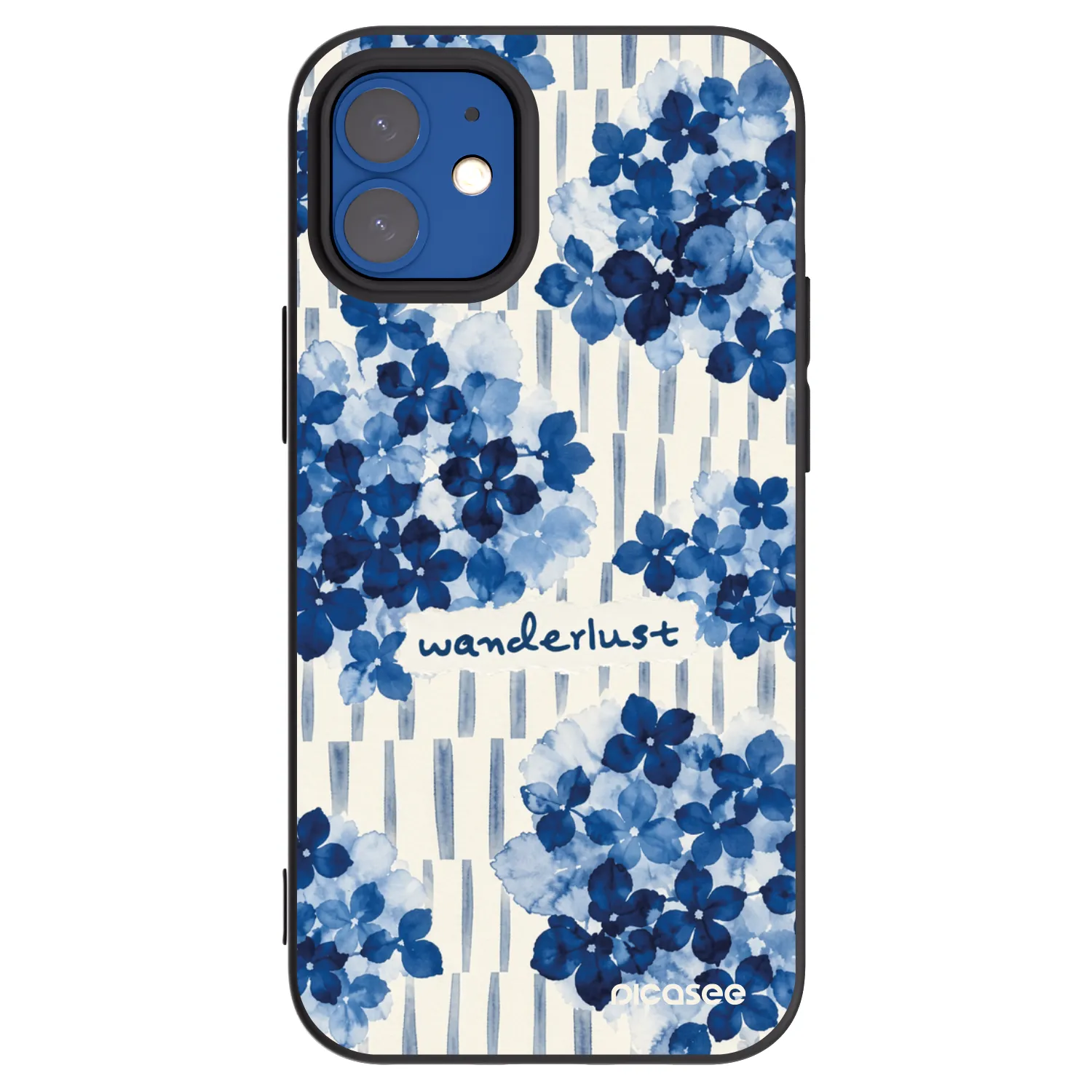Picasee Apple iPhone 12 mini Hülle - Schwarzes Silikon - Azorea
